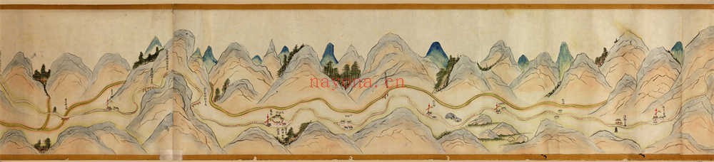 1762年陕境蜀道图(12P)