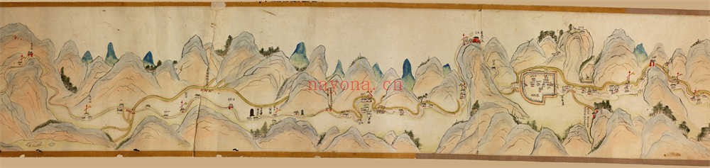 1762年陕境蜀道图(12P)
