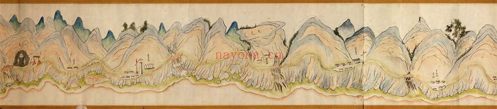 1762年陕境蜀道图(12P)