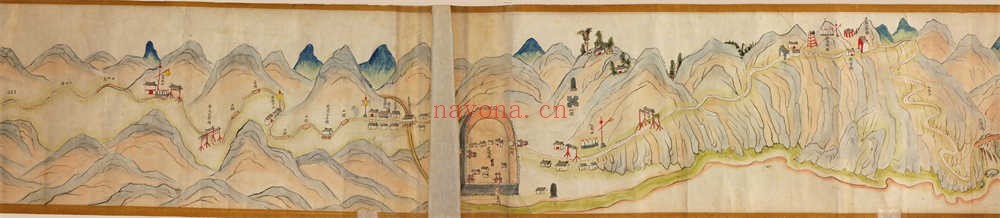 1762年陕境蜀道图(12P)