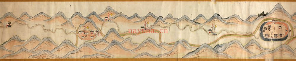 1762年陕境蜀道图(12P)