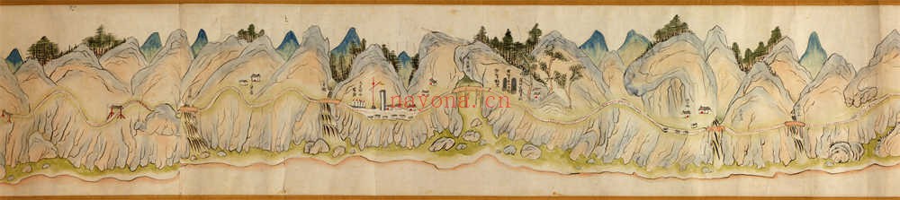 1762年陕境蜀道图(12P)