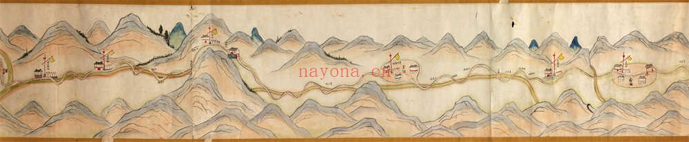 1762年陕境蜀道图(12P)