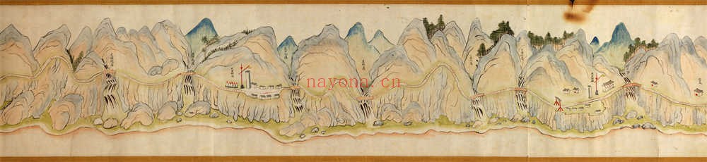 1762年陕境蜀道图(12P)
