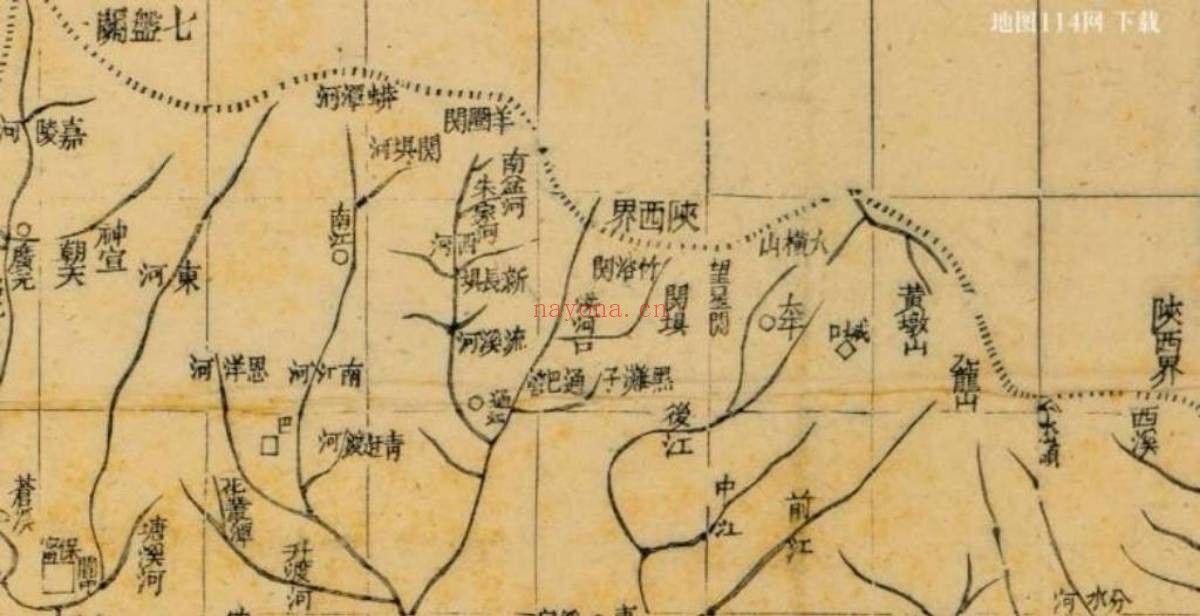 1859年四川全省舆图