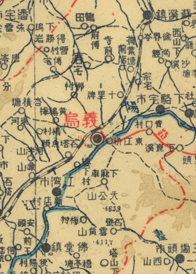 1937年浙江省全图(6P)