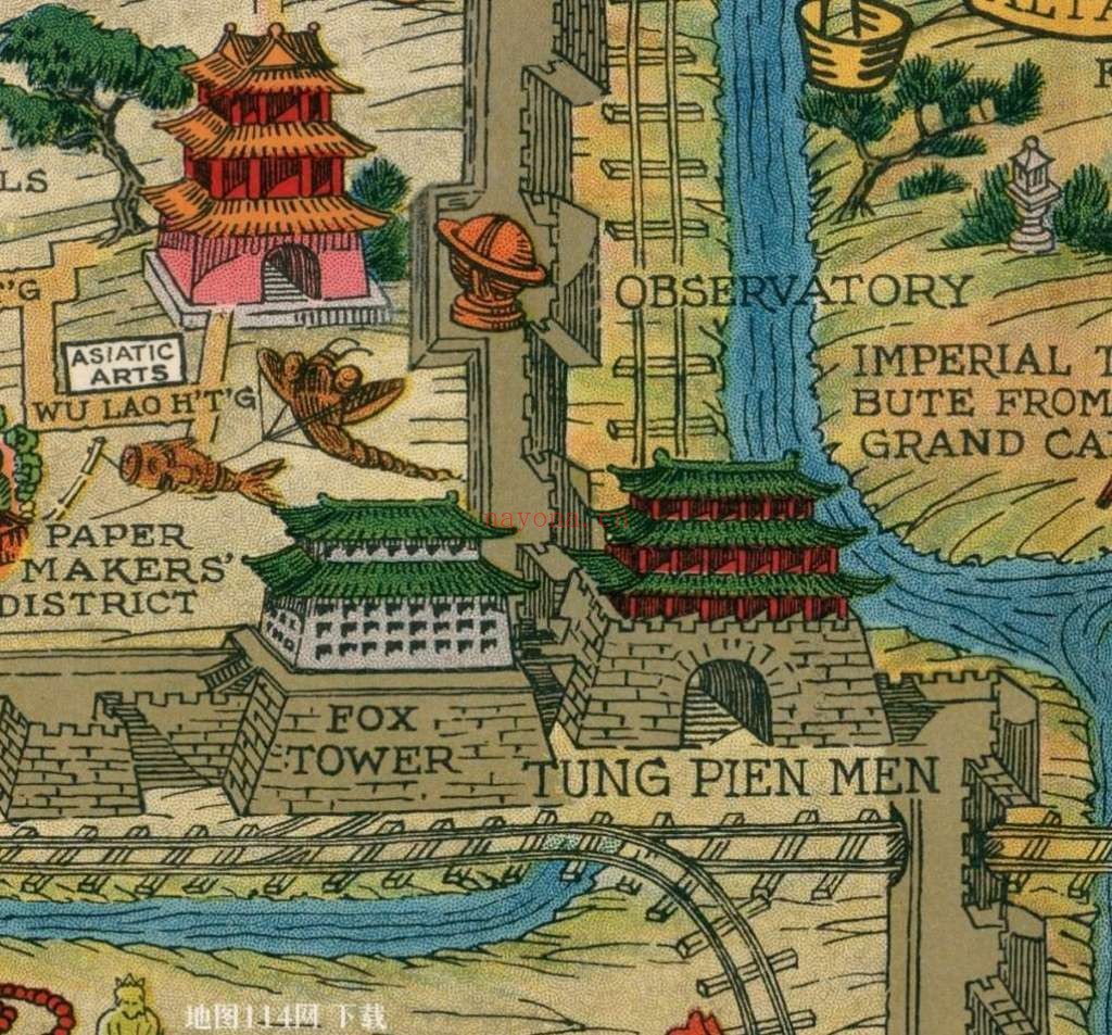 1936年北京风俗地图详解