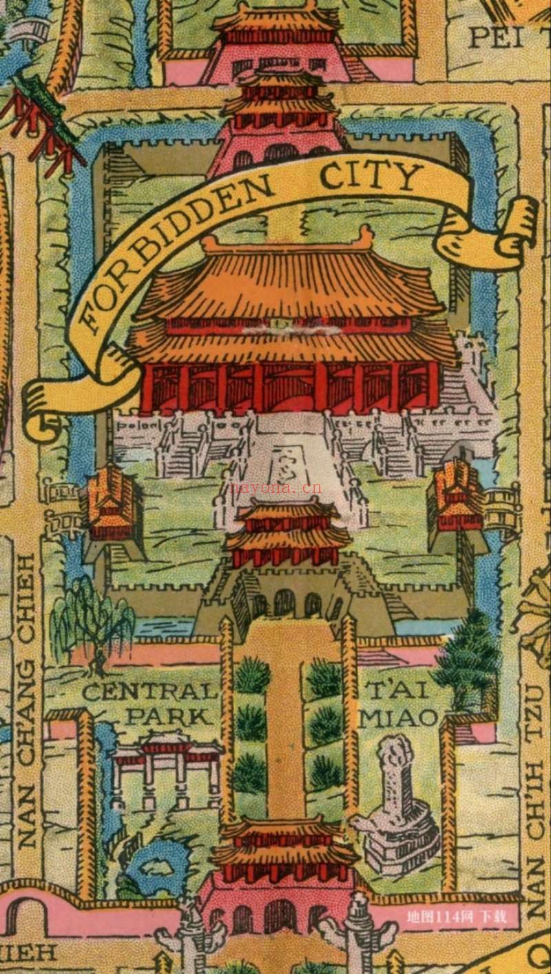 1936年北京风俗地图详解