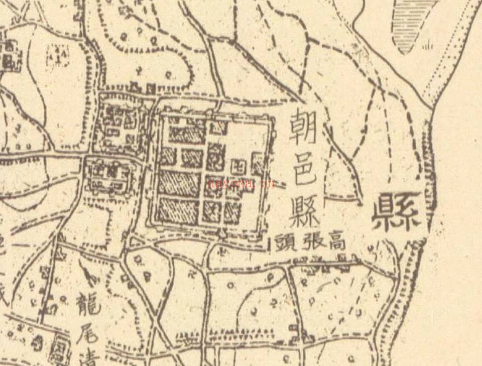 民国陕西省五万分一地形图数据库(598幅)