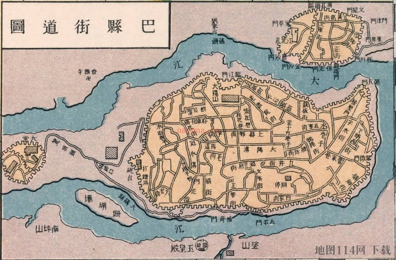 1917年四川及川边特别区图