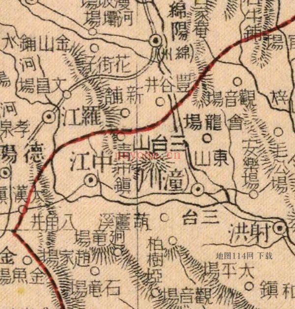 1917年四川及川边特别区图