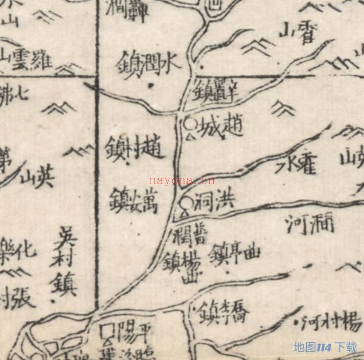 1864年山西省全图