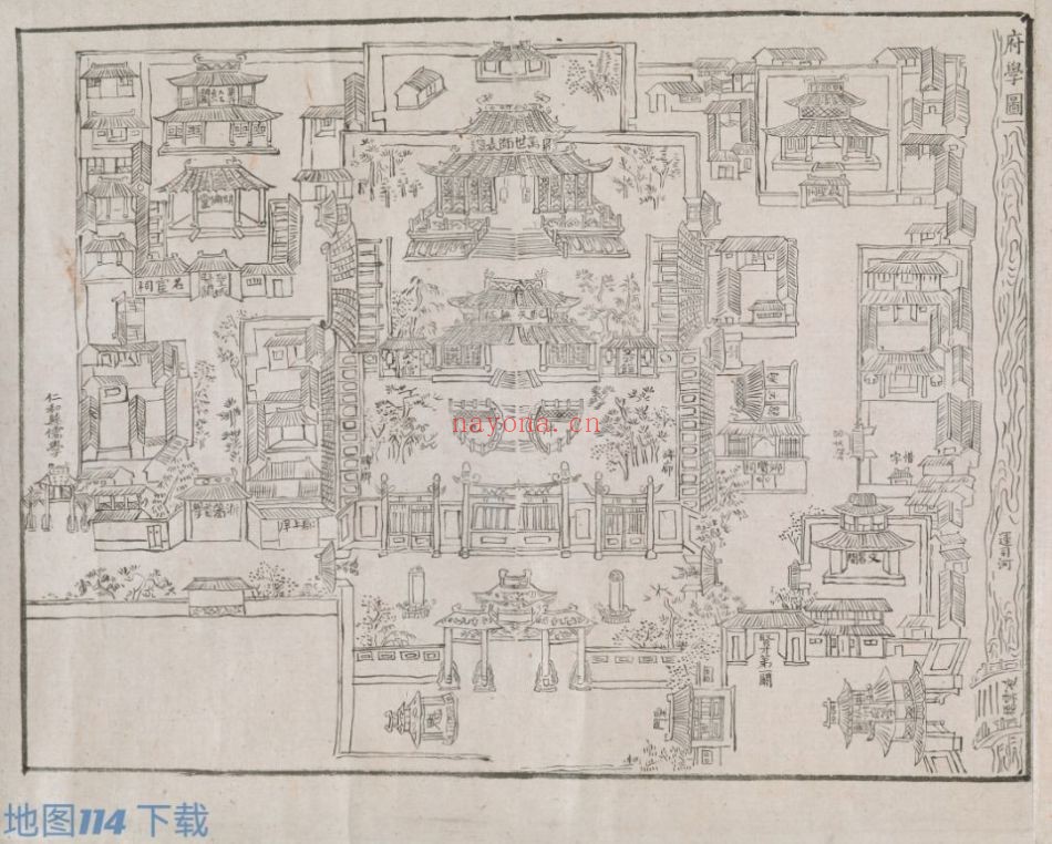 1784年浙江省城3图