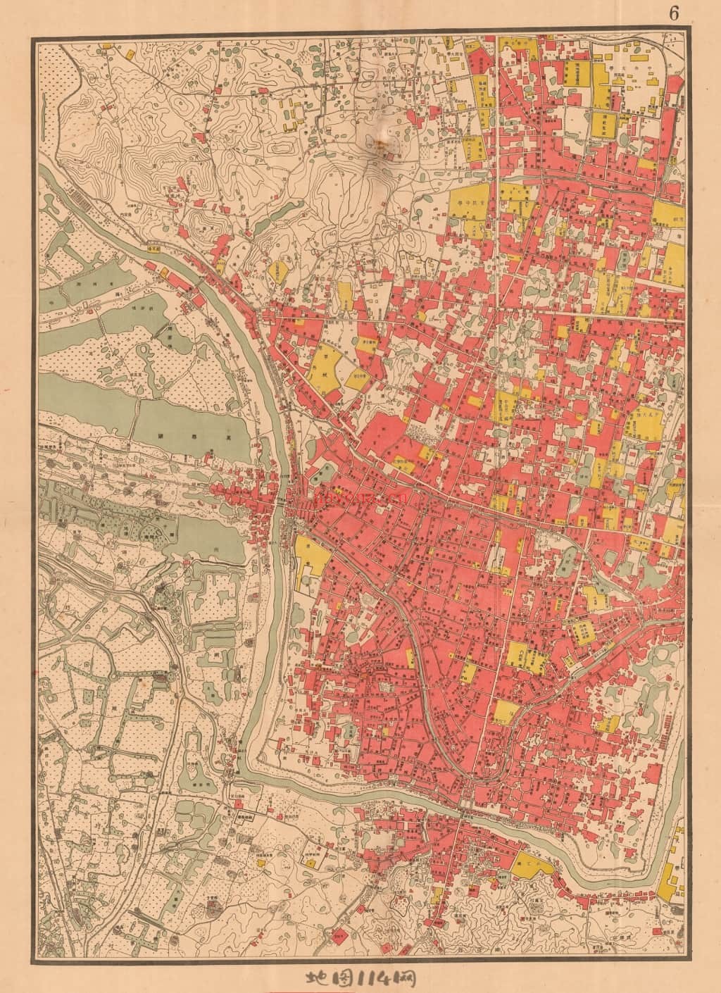 1929年首都城市实测图(多版)