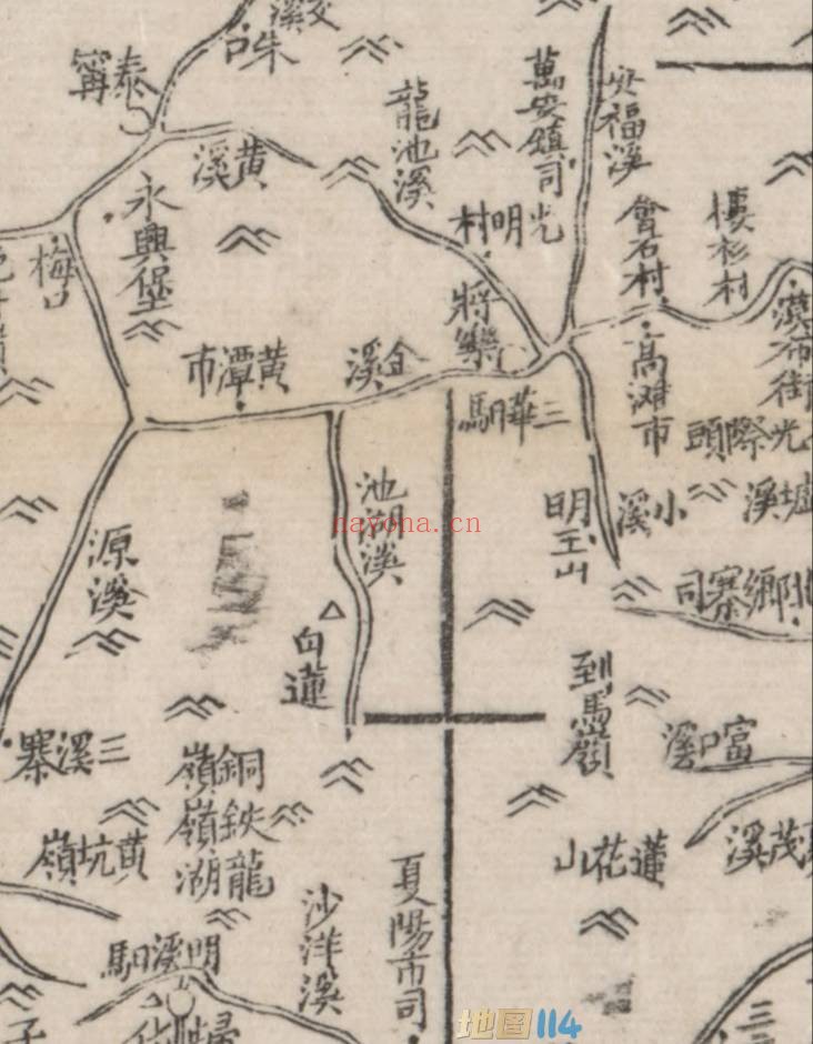 1864年清福建台湾全图