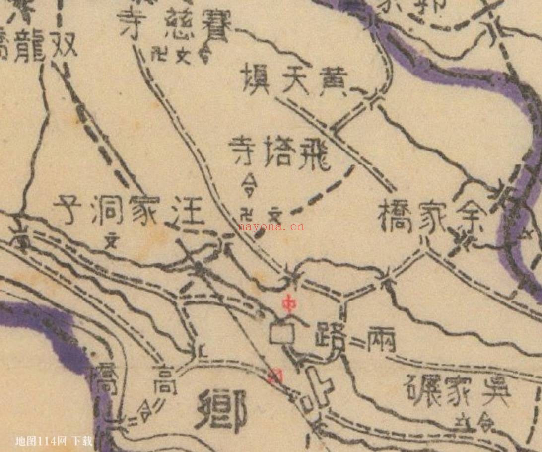 1938年四川省成都县地图