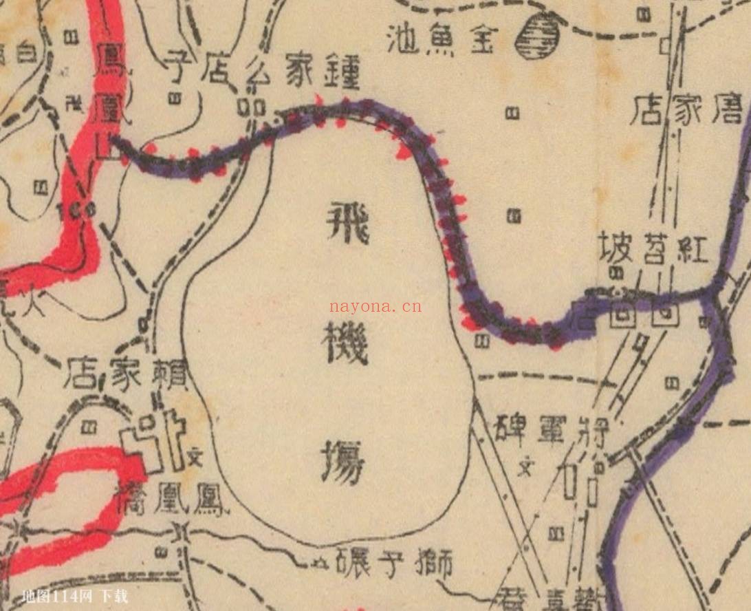 1938年四川省成都县地图
