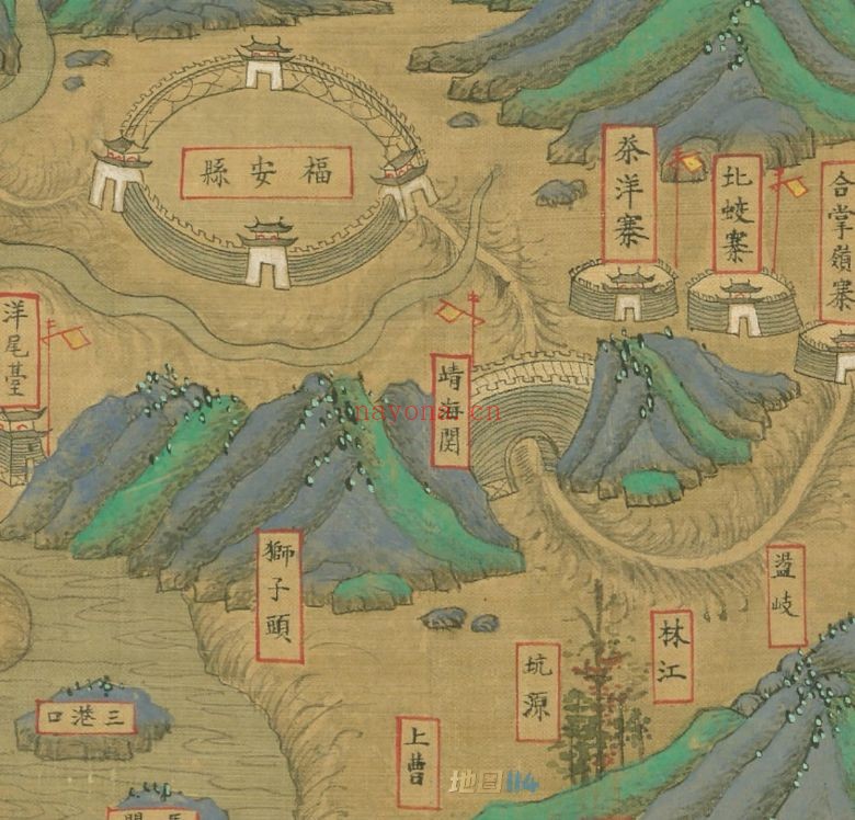 清初福建省沿海详图