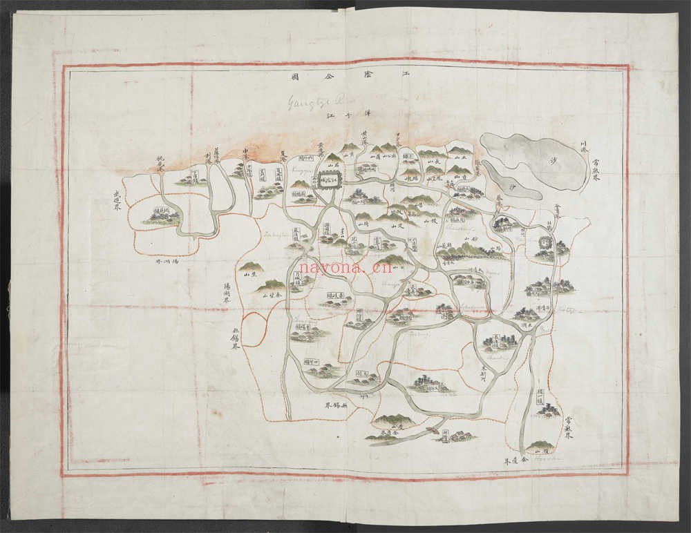 1866年江阴地图全图