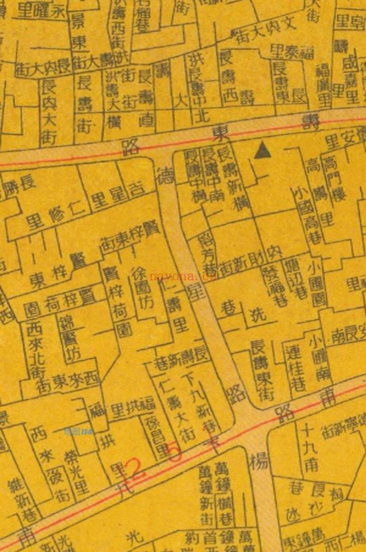 1948年广州市街道详图