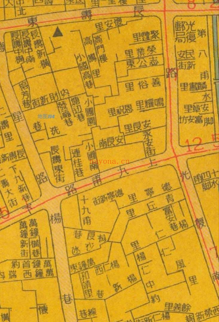 1948年广州市街道详图