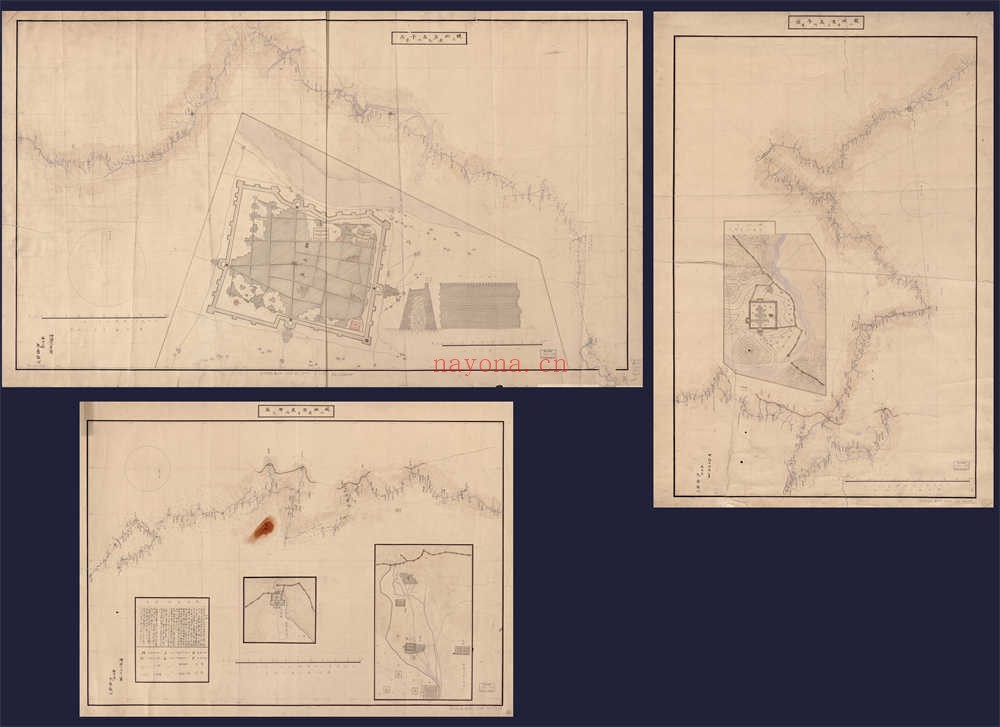 1883年北京至营口地图