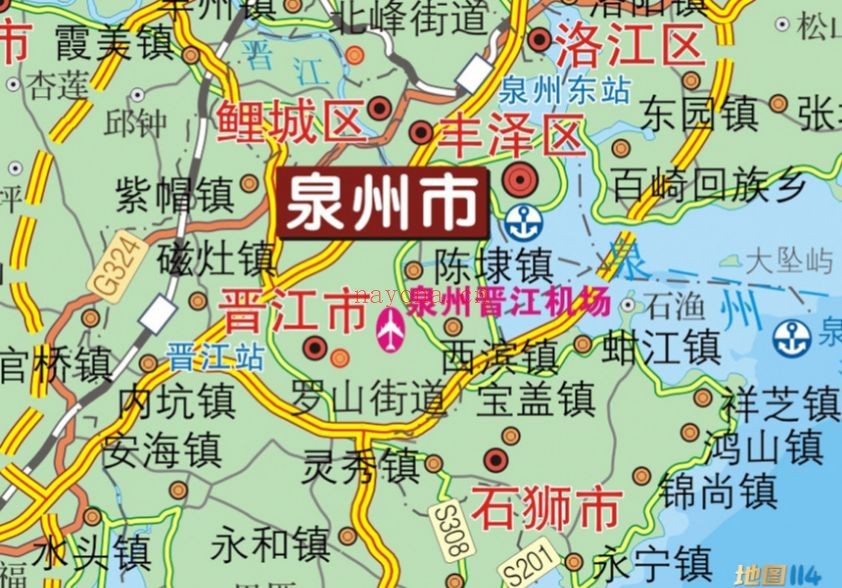 2013年福建全省地图