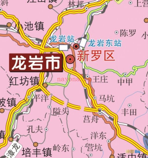 2013年福建全省地图