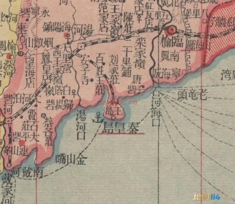 1933年民国河北省分县详图(24P)