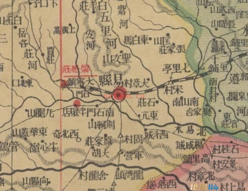1933年民国河北省分县详图(24P)