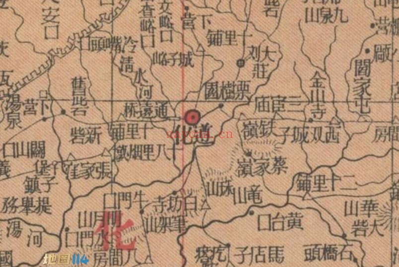 1933年民国河北省分县详图(24P)