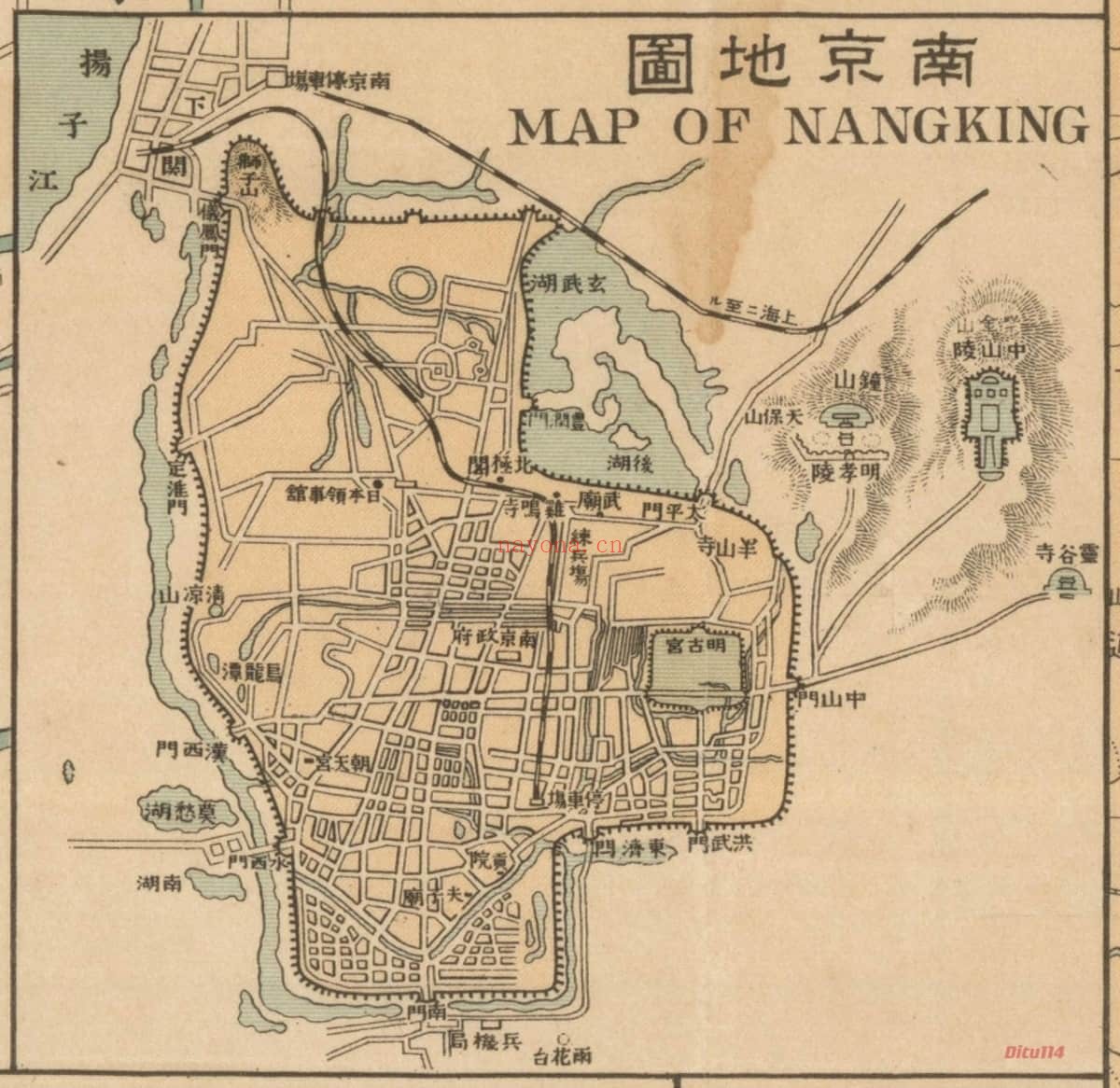 1932年最新上海地图