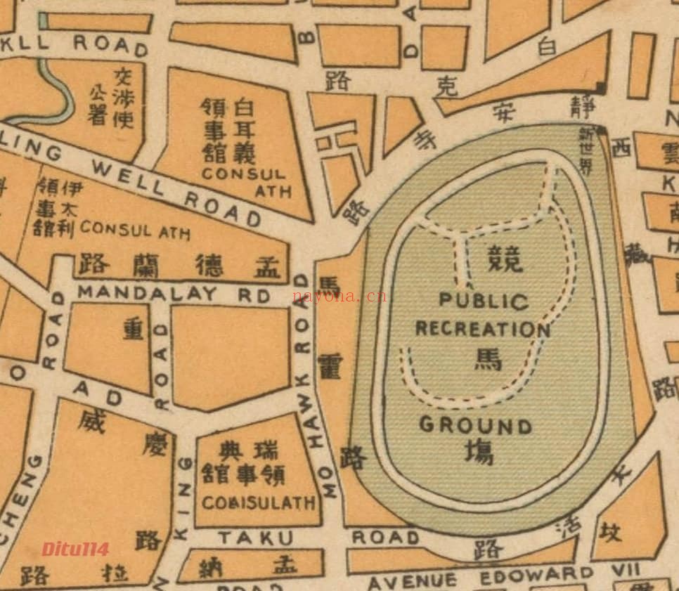 1932年最新上海地图