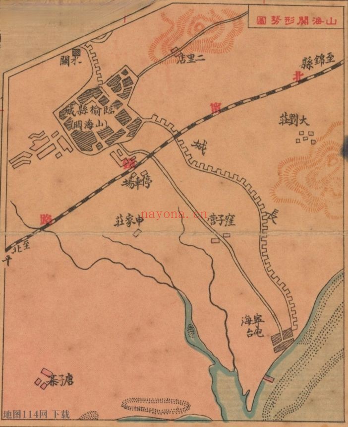 民国河北省明细地图