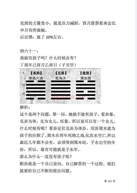 黄石易梅花寻真精解100例181页PDF 梅花易数