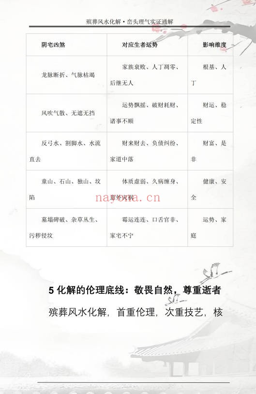 王进武祝安茂殡葬风水化解峦头理气实证通解231页PDF