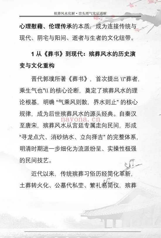 王进武祝安茂殡葬风水化解峦头理气实证通解231页PDF