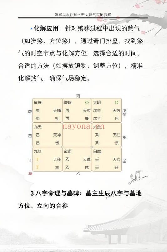 王进武祝安茂殡葬风水化解峦头理气实证通解231页PDF