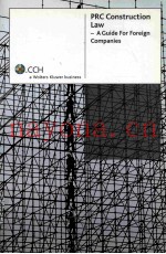 PRC CONSTRUCTION LAW  A GUIDE FOR FOREIGN COMPANIES