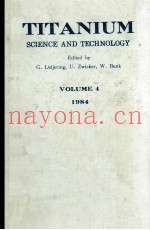 TITANIUM SCIENCE AND TECHNOLOGY VOLUME 4