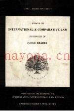 ESSAYS ON INTERNATIONAL & COMPARATIVE LAW
