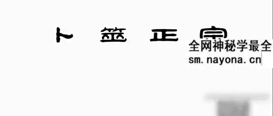 王释缘评卜筮正宗99集