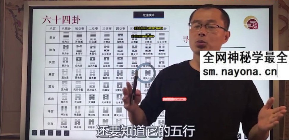 禾丰六爻预测 初级+中级+高级 视频课程