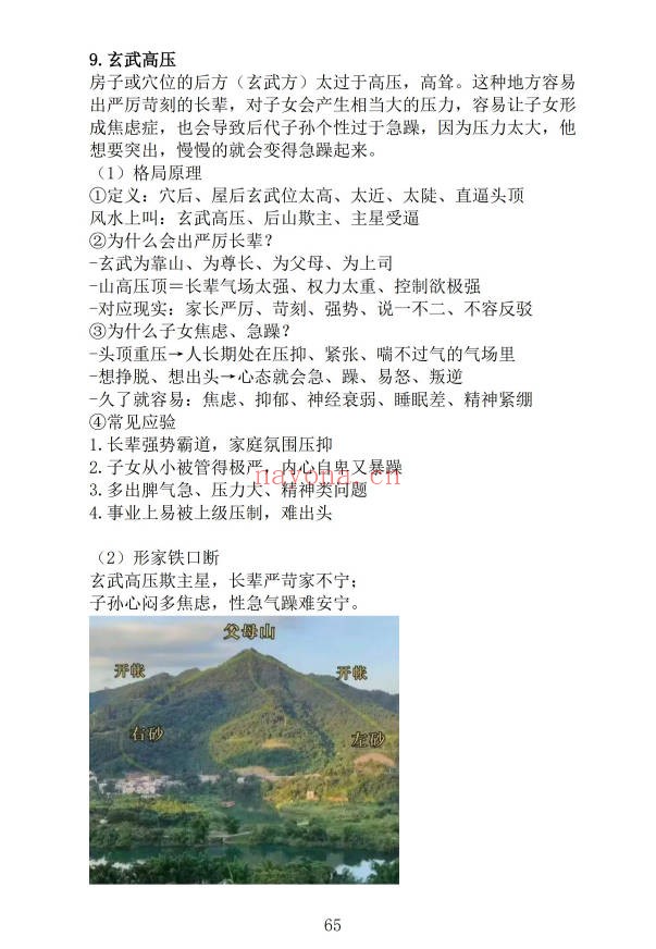 林来锦古法形家长眼法入门篇197页PDF 形家风水