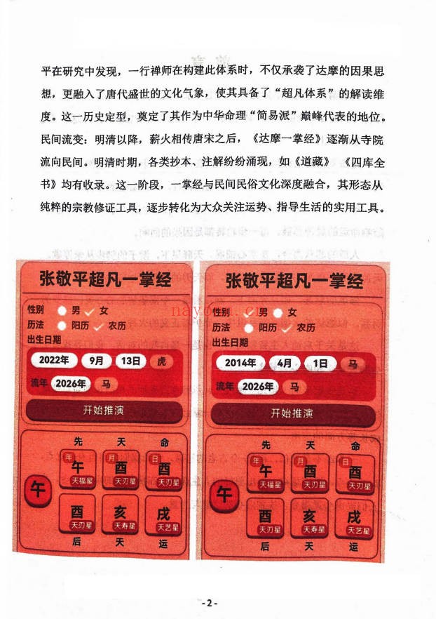 张敬平超凡一掌经248页PDF 一掌经教程