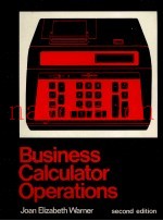 BUSINESS CALCULATER OPERATIONS SECOND EDITION