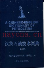 汉英石油技术词典