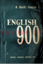 ENGLISH BOOK ONE 900