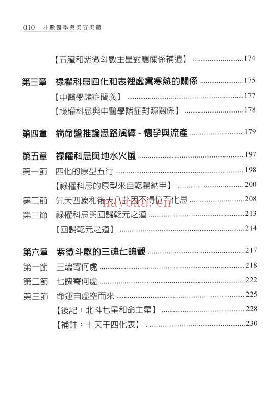 谢昕润杨淑惠熊芷娴斗数医学与美容美体450页PDF 紫微教程