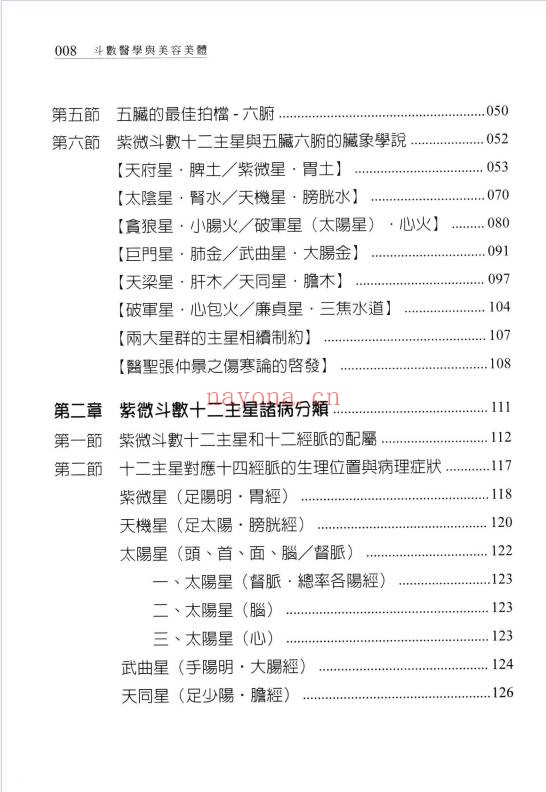 谢昕润杨淑惠熊芷娴斗数医学与美容美体450页PDF 紫微教程